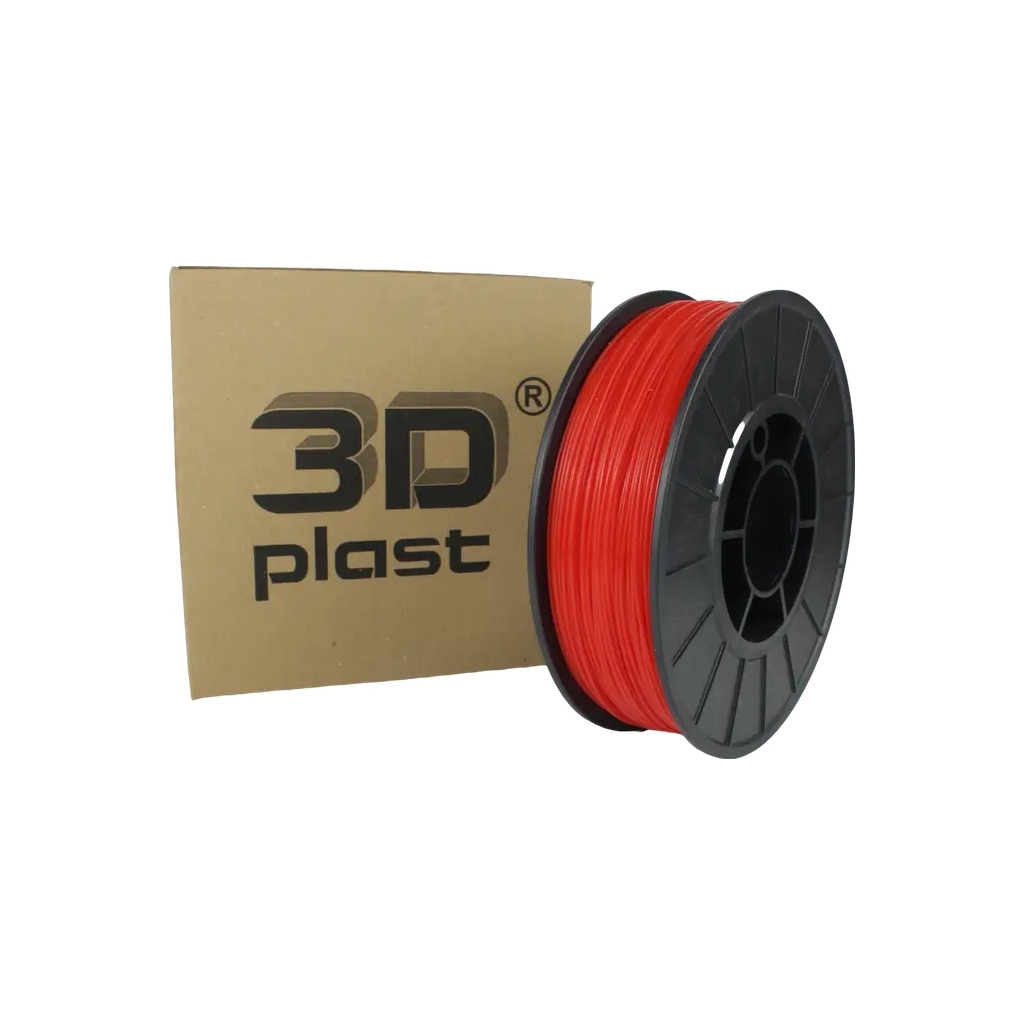 Пластик для 3D-принтера 3Dplast PLA 1.75мм, 0.85кг, red (3DPLA17508RD) - зображення 2