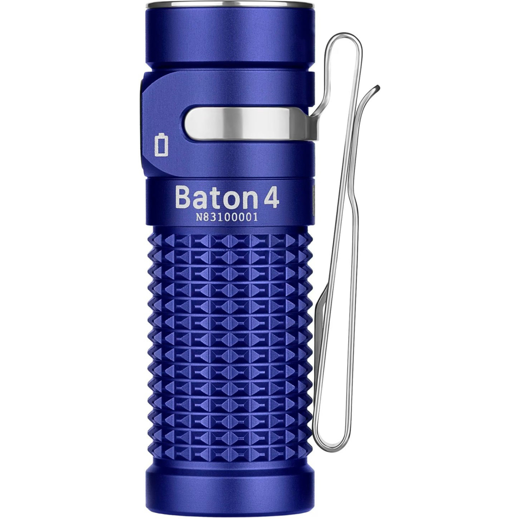 Ліхтар Olight Baton 4 Regal Blue - зображення 3