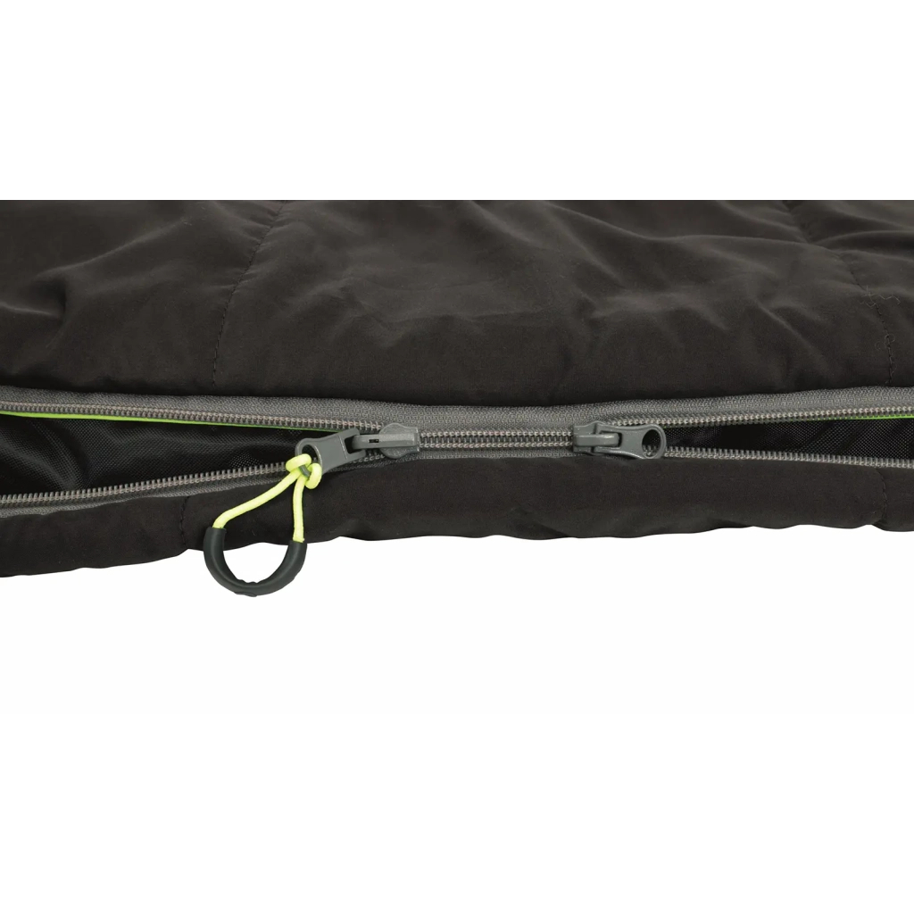 Спальний мішок Outwell Contour Reversible +2C Midnight Black Right (928755) - зображення 7