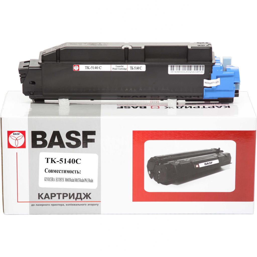 Тонер-картридж BASF Kyoсera TK-5140 Cyan, 1T02NRCNL0 (KT-TK5140C) - зображення 1