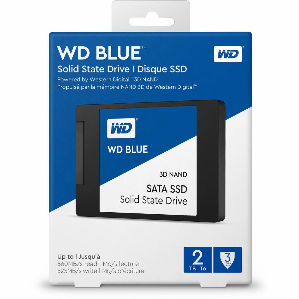 Накопичувач SSD 2.5" 2TB WD (WDS200T2B0A) - зображення 2