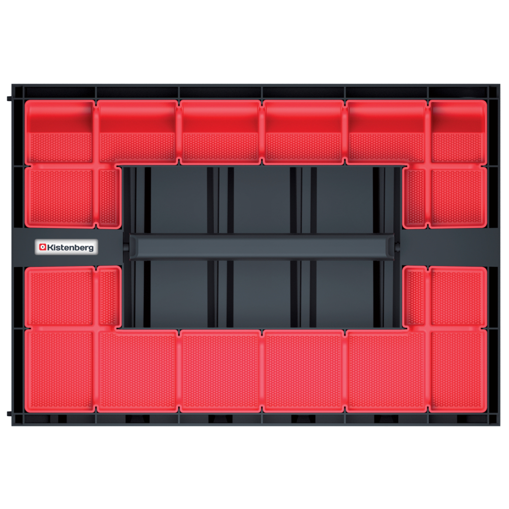 Ящик для інструментів Kistenberg набір органайзерів, 415*290*290, TAGER CASE, KTC40306S (KTC40306S) - зображення 4