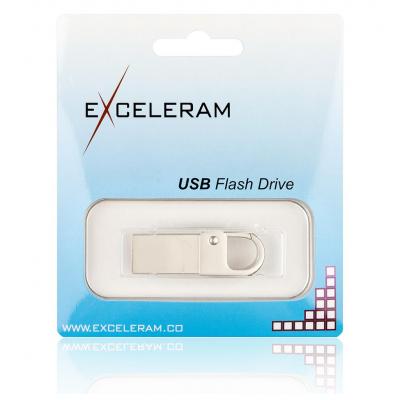 USB флеш накопичувач eXceleram 16GB U6M Series Silver USB 3.1 Gen 1 (EXU3U6MS16) - зображення 6