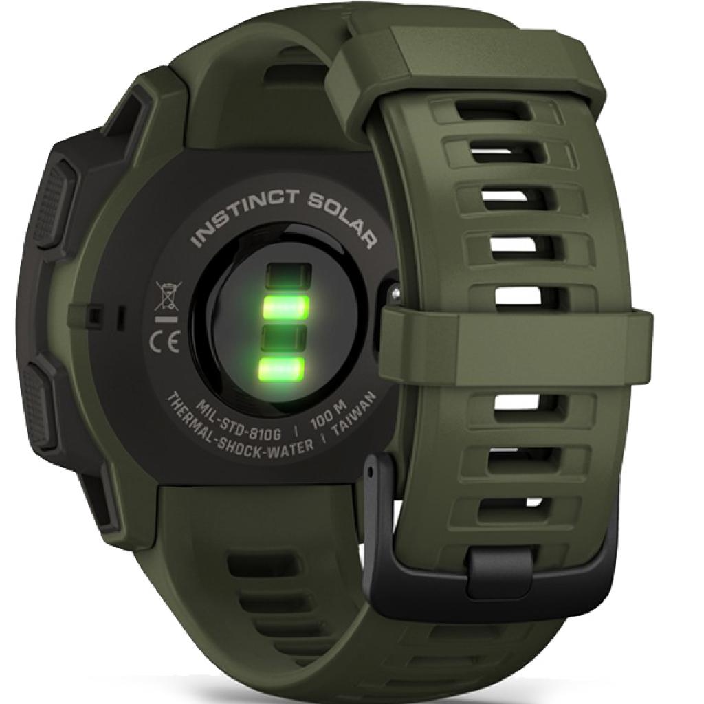 Смарт-годинник Garmin Instinct Solar, Tactical Edition, Moss (010-02293-04) - зображення 6