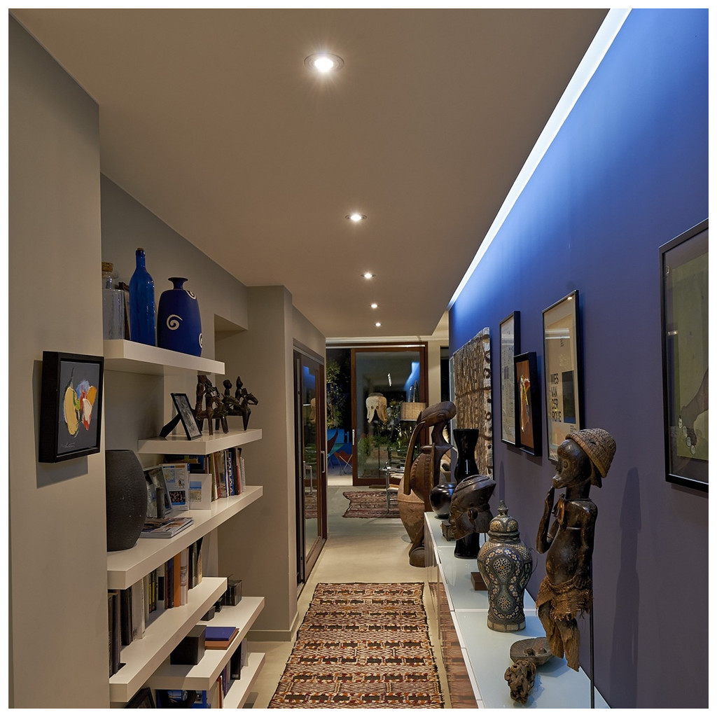 Світильник точковий Videx під лампу GU10 врізний Круглий Білий (VL-SPF08R-W) - изображение 3