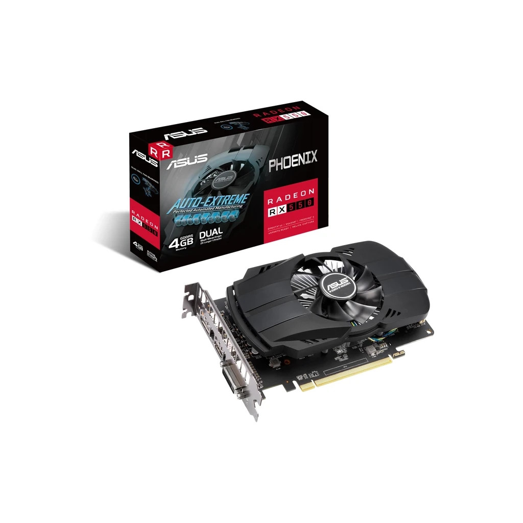 Відеокарта Radeon RX 550 4096Mb ASUS (PH-RX550-4G-EVO) - зображення 2