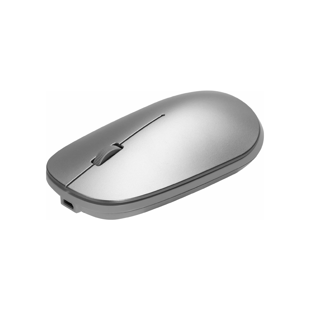Мишка PROFImarket M302 Silent Wireless Silver/White (M302GSW) - зображення 3