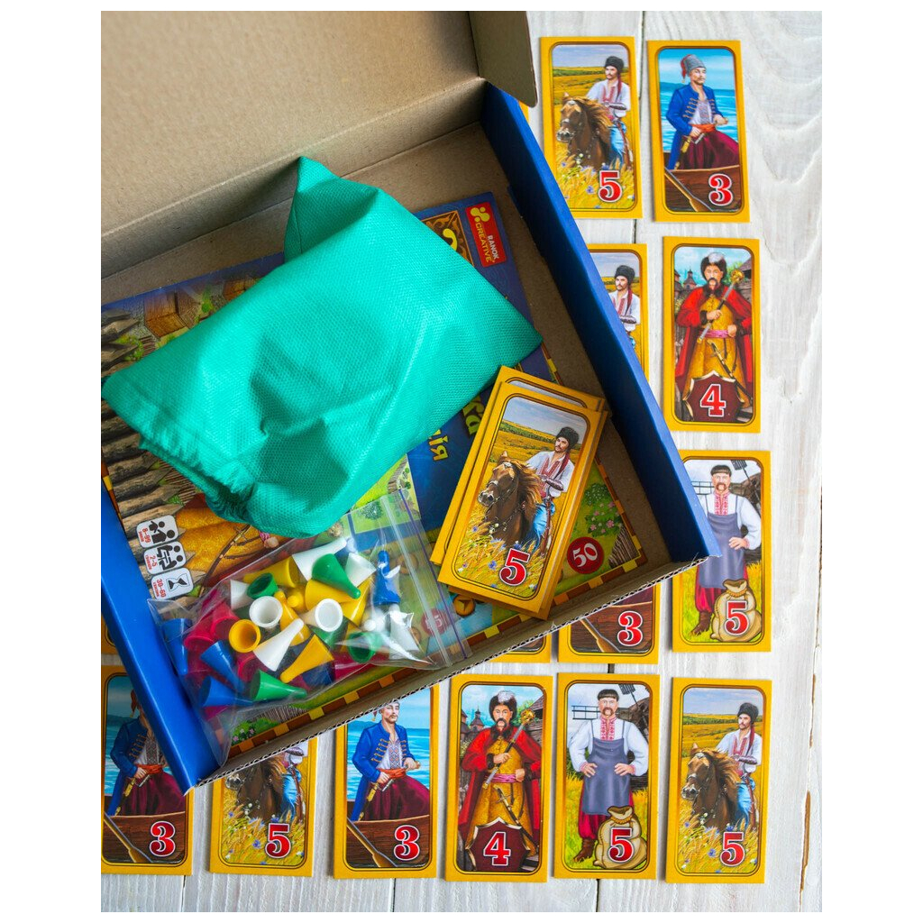 Настільна гра Ранок Запорізька Січ (4823076145149) - изображение 4