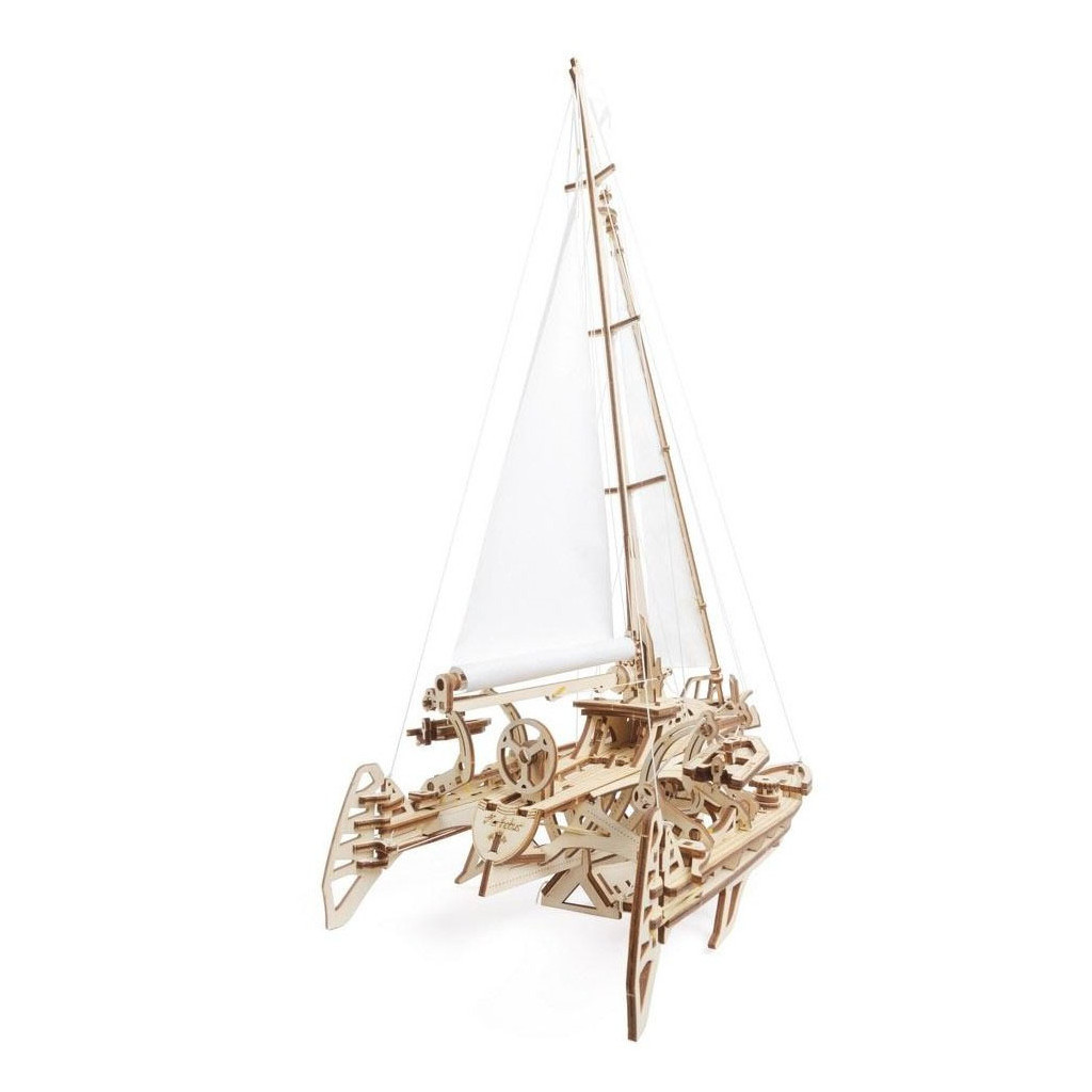 Конструктор Ugears Тримаран Меріхобус (70059) - зображення 8