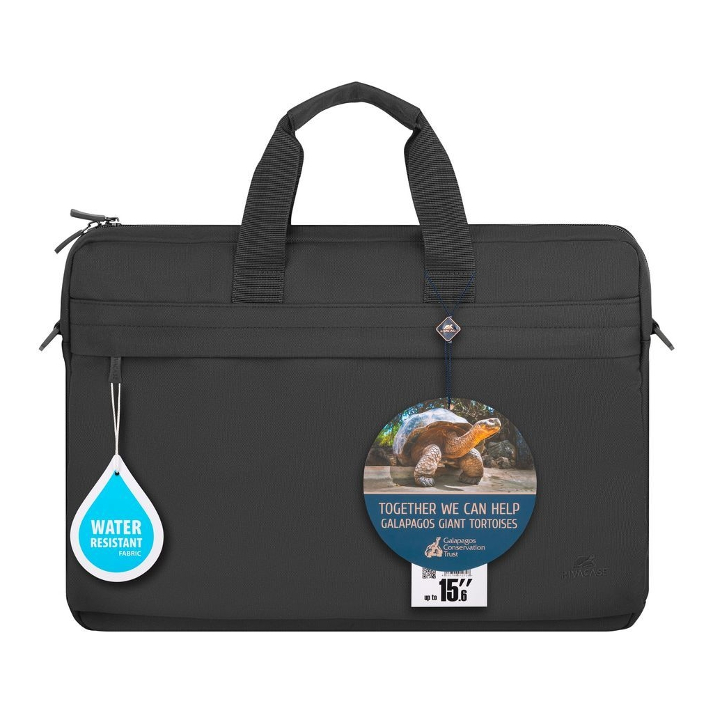 Сумка для ноутбука RivaCase 15.6" 8235 Ulsan Black (8235Black) - зображення 8