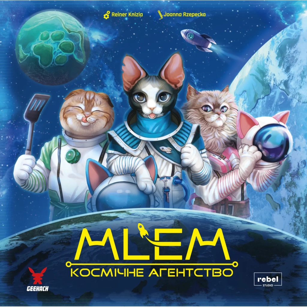 Настільна гра Geekach Games MLEM. Космічне агентство (MLEM: Space Agency) (укр.) (GKCH214ml) - зображення 4