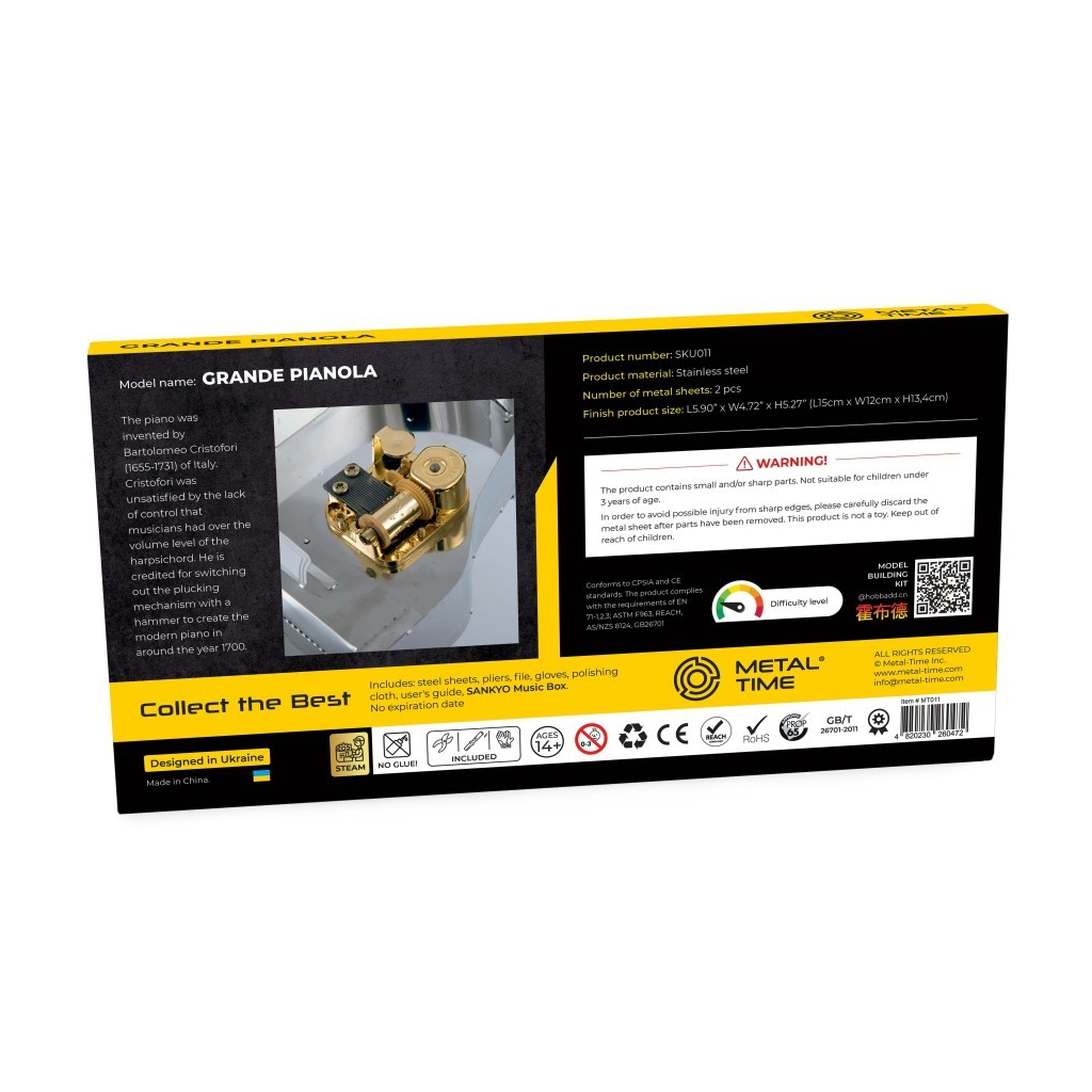 Конструктор Metal Time Grande Pianola (MT011) - зображення 8