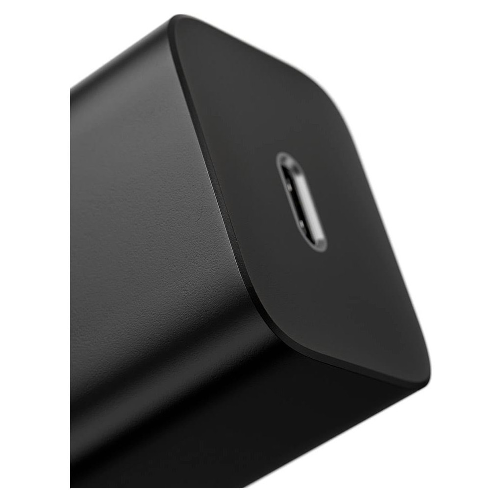 Зарядний пристрій Baseus Super Si 1C 20W With Cable Type-C/iP Black (TZCCSUP-B01) - зображення 4