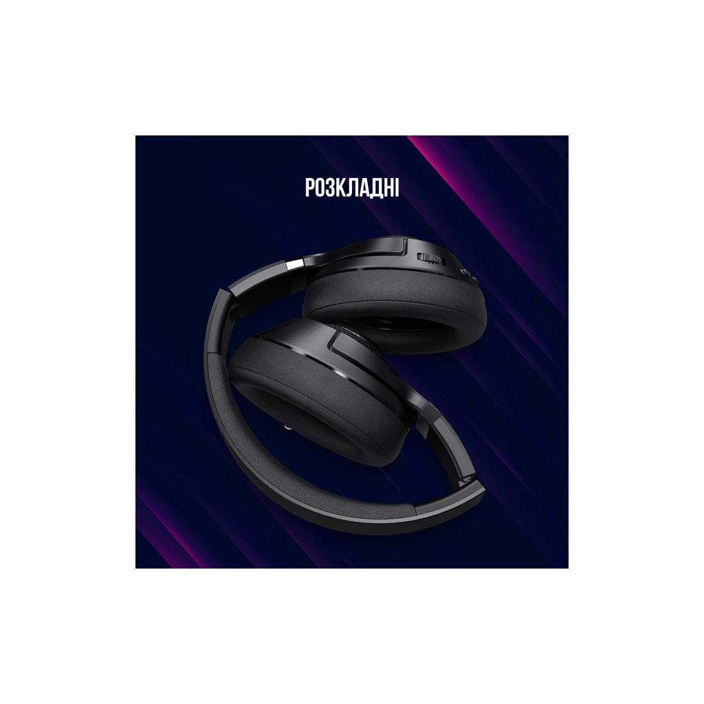 Навушники Lorgar Noah 500 Wireless Gaming Black (LRG-GHS500) - зображення 10