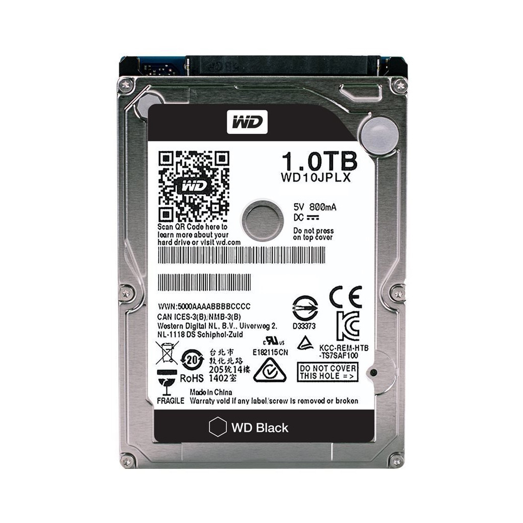 Жорсткий диск для ноутбука 2.5" 1TB WD (WD10JPLX) - зображення 1