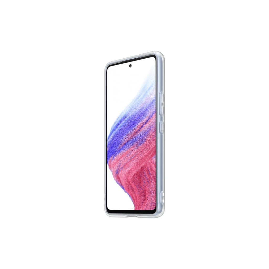 Чохол до мобільного телефона Samsung Soft Clear Cover Galaxy A53 (A536) Transparent (EF-QA536TTEGRU) - зображення 4