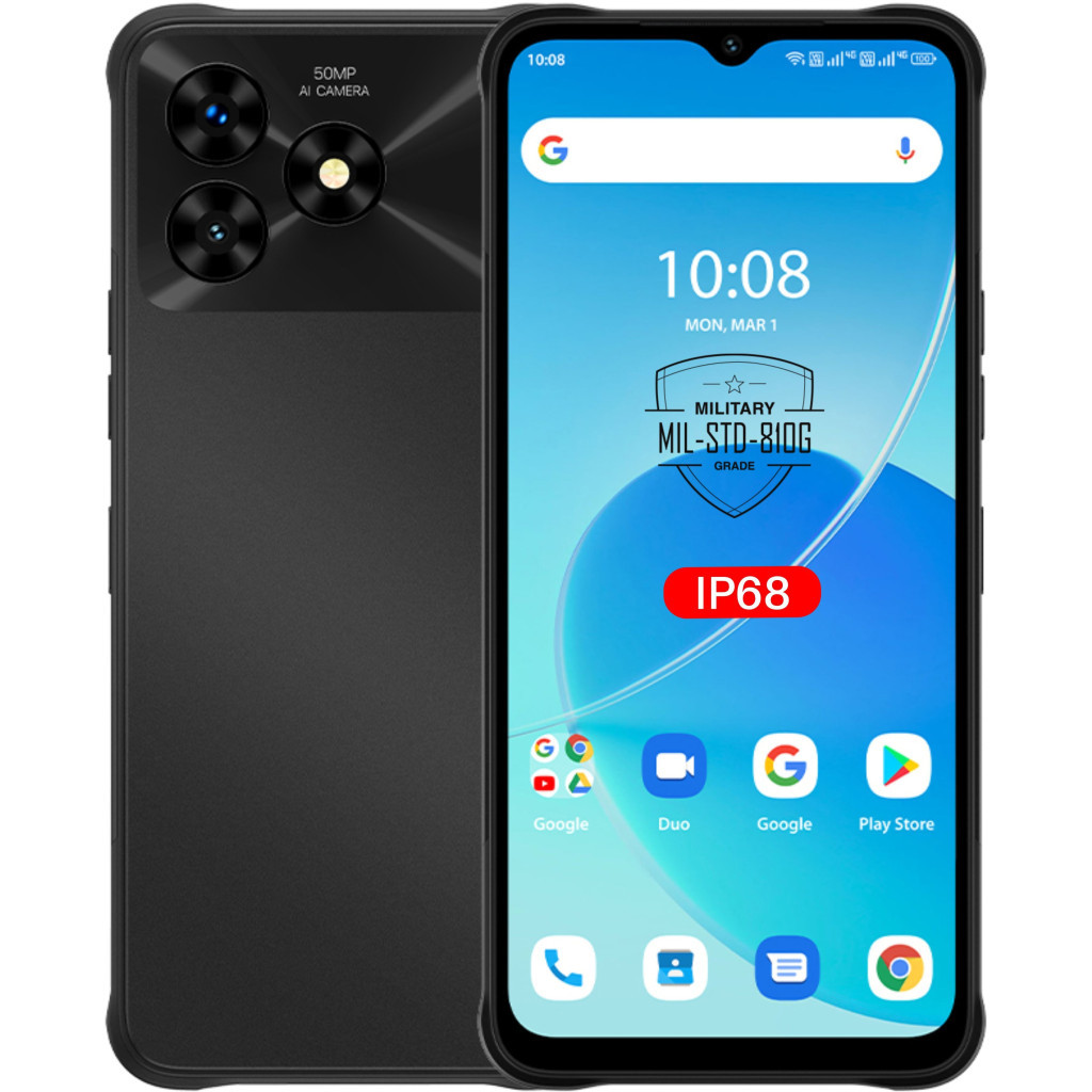 Мобільний телефон Umidigi G5 Mecha (RP08) 8/128Gb Black (6973553523002) - зображення 1