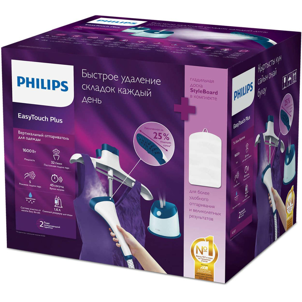 Відпарювач для одягу Philips GC527/20 - зображення 12