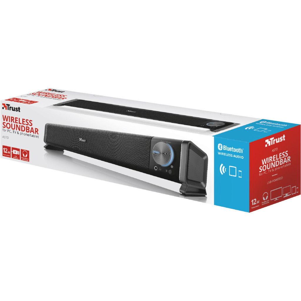 Акустична система Trust Asto Soundbar with Bluetooth (22257) - зображення 6