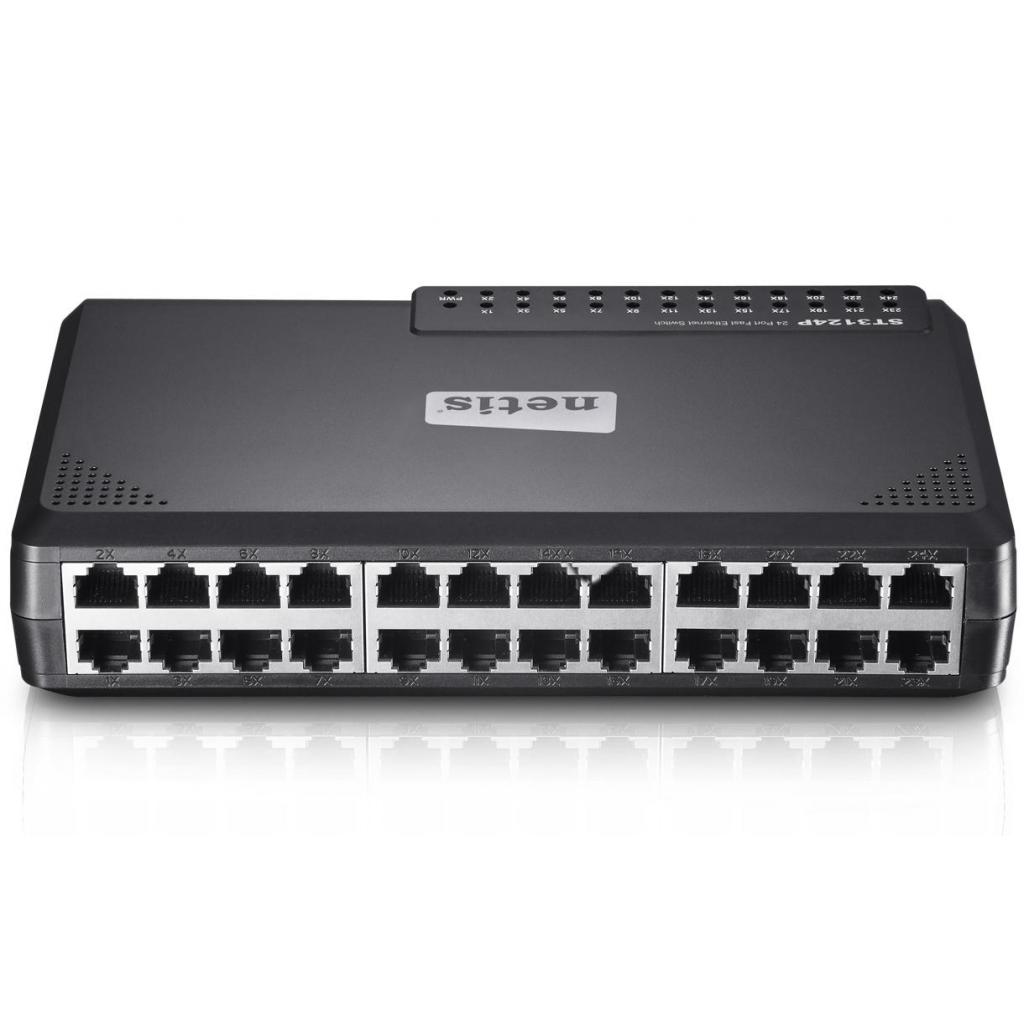 Комутатор мережевий Netis ST3124P - зображення 1