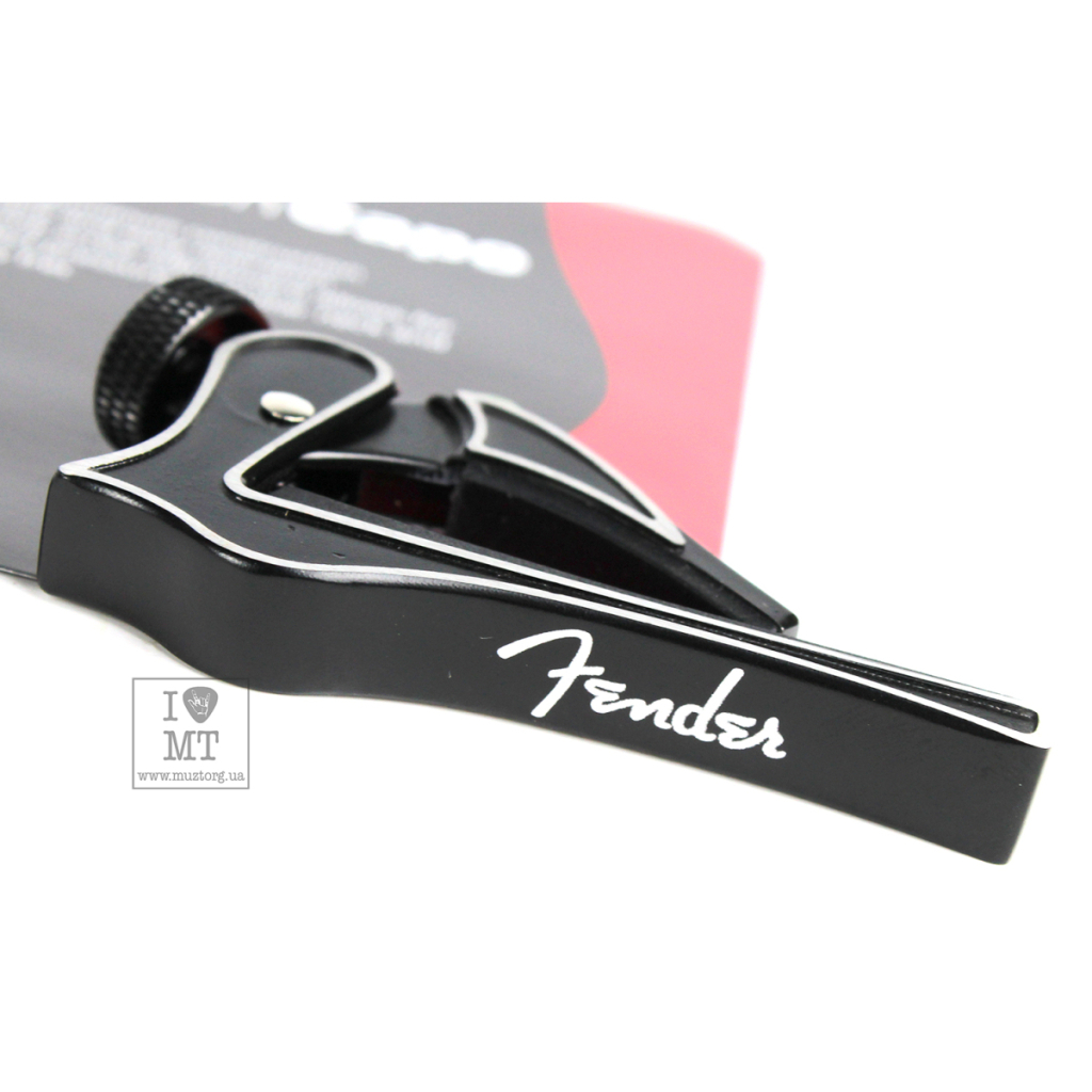 Каподастр Fender Dragon Capo BK (220078) - зображення 7