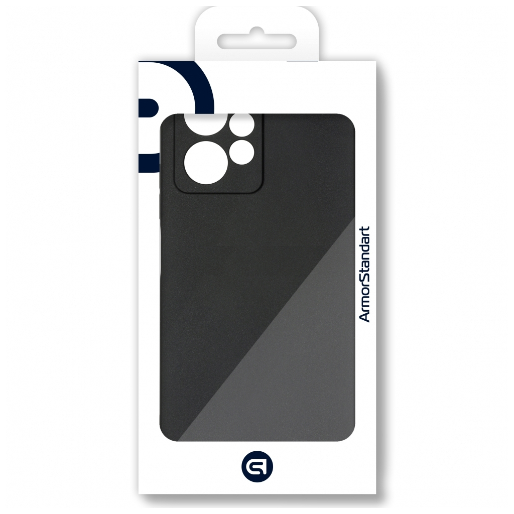 Чохол до мобільного телефона Armorstandart Matte Slim Fit Xiaomi Redmi Note 12 4G Camera cover Black (ARM67476) - зображення 2
