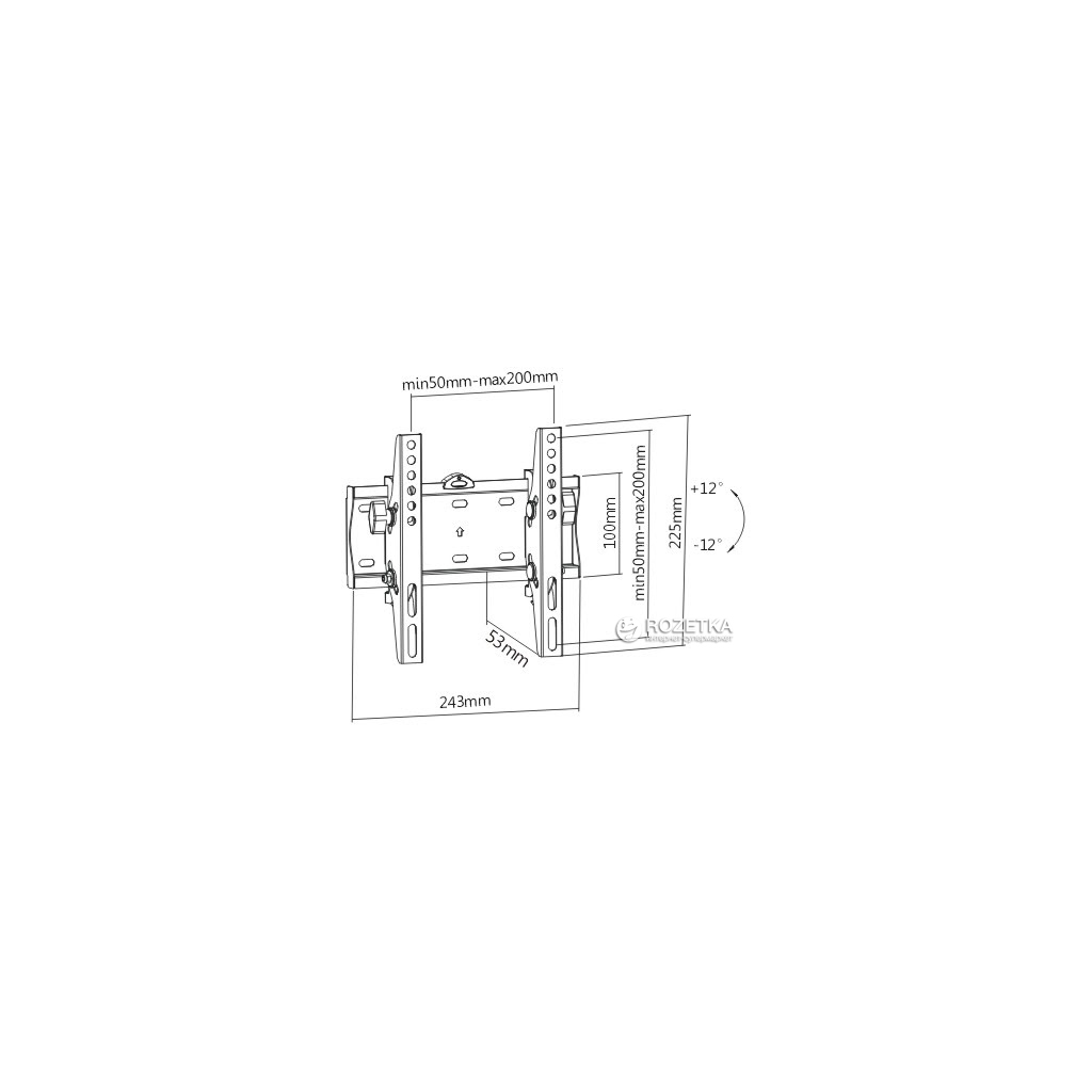 Кронштейн ITech PLB-6B WHITE - зображення 2