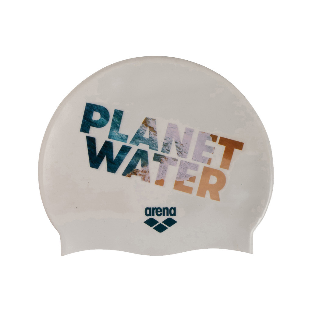 Шапка для плавання Arena HD Cap 005572-217 коричневий, білий, блакитний Уні OSFM (3468337082149) - зображення 1