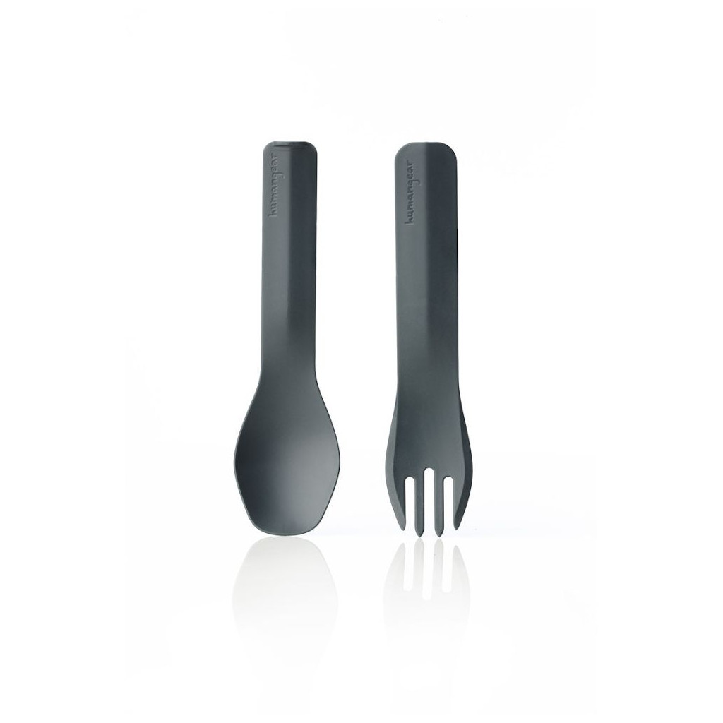 Ложка-виделка туристична Humangear GoBites Duo red (022.0079) - изображение 2