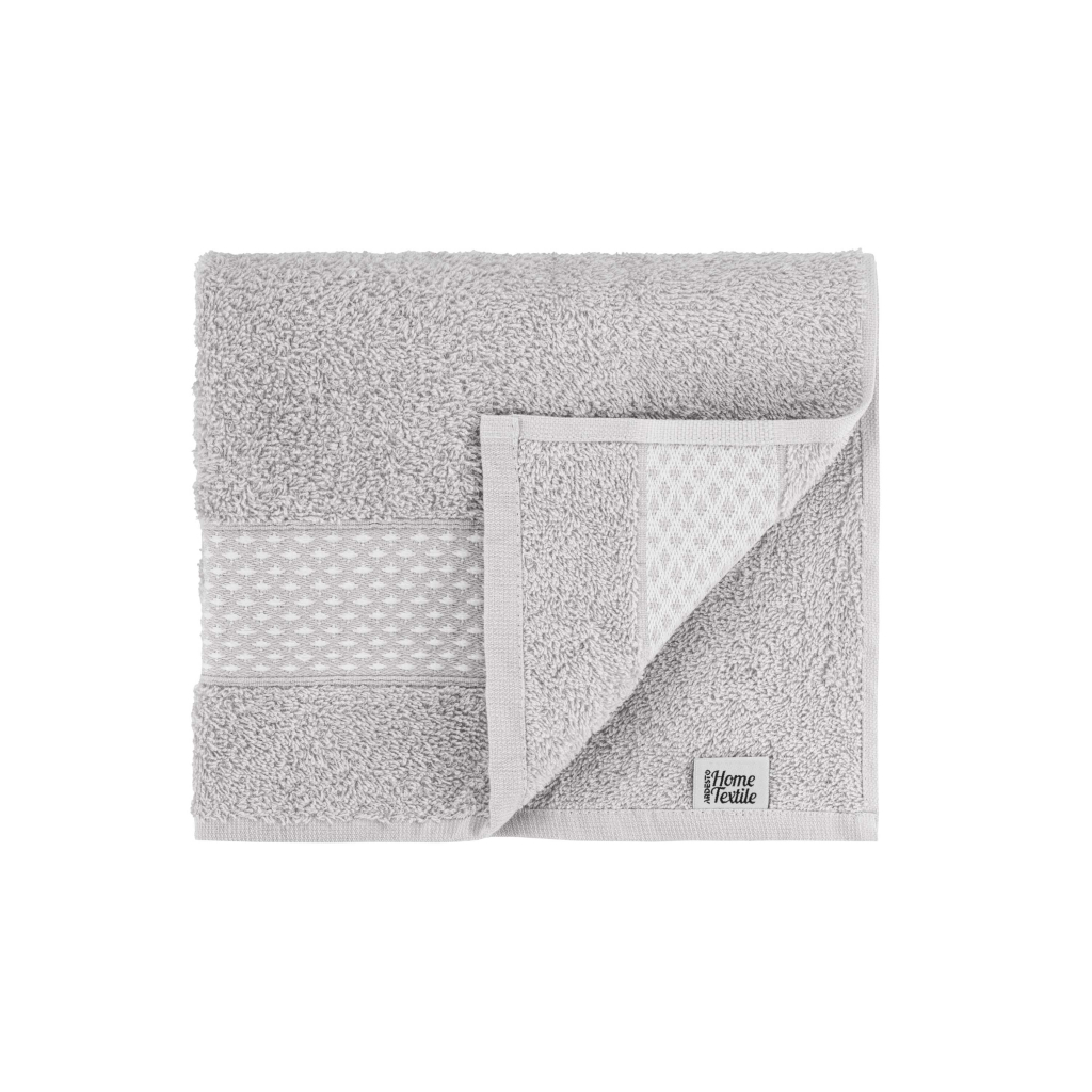 Рушник Ardesto набір 4 махрові Holiday Сріблястий / Індиго 50х90 см х 2 шт + 2 шт (ART2550IS) - зображення 5