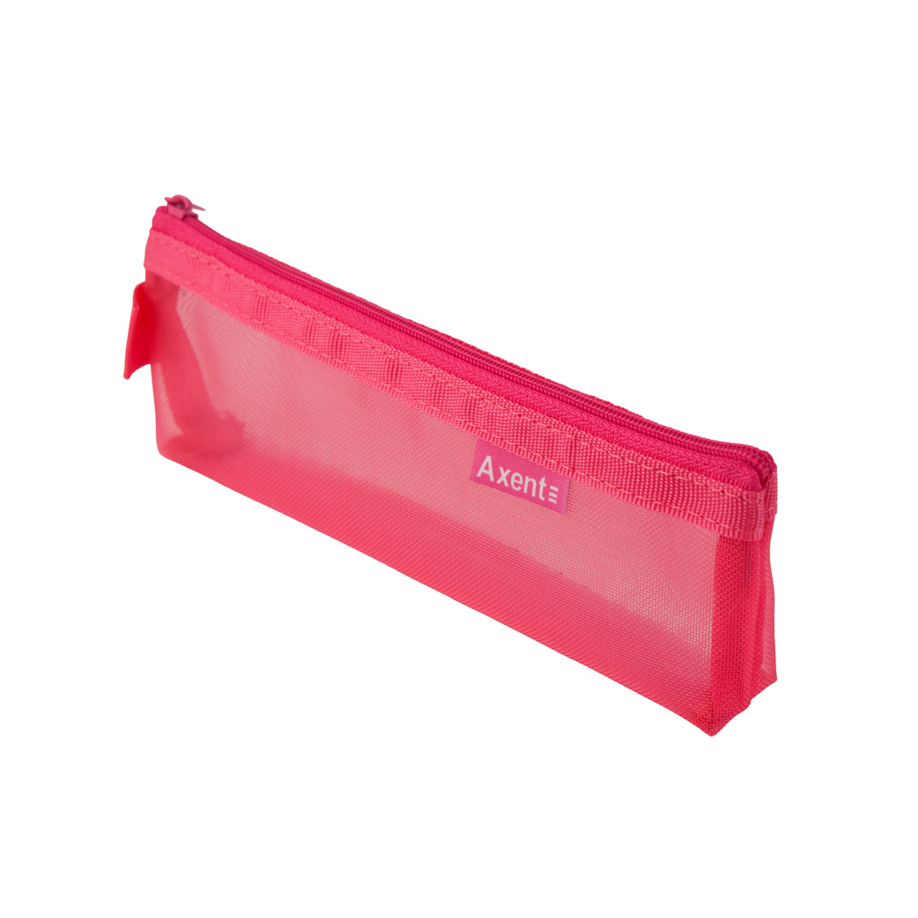 Пенал Axent на блискавці 1494-А 19055 рожевий (1494-10-A) - зображення 3