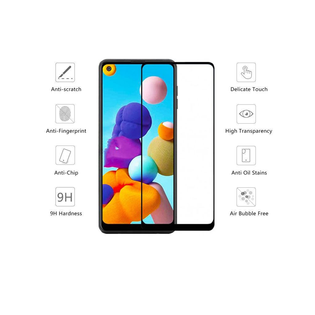 Скло захисне Drobak Samsung A21S (Black) (121277) - зображення 2