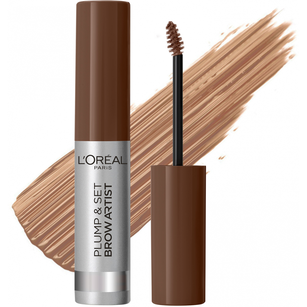 Туш для брів L'Oreal Paris Brow Artist Plump & Set 105 - Коричневий 4.9 мл (3600523755271) - изображение 1