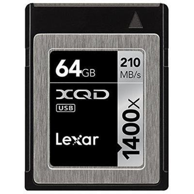 Карта пам'яті Lexar 64GB XQD 1400X Professional (LXQD64GCRBEU1400) - зображення 1