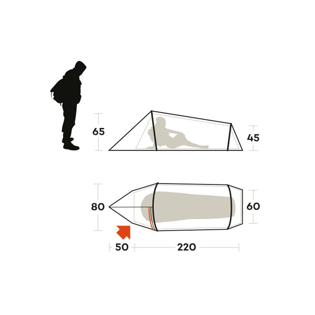 Намет Ferrino Sling 1 Blue (99122NBB) (929754) - зображення 3