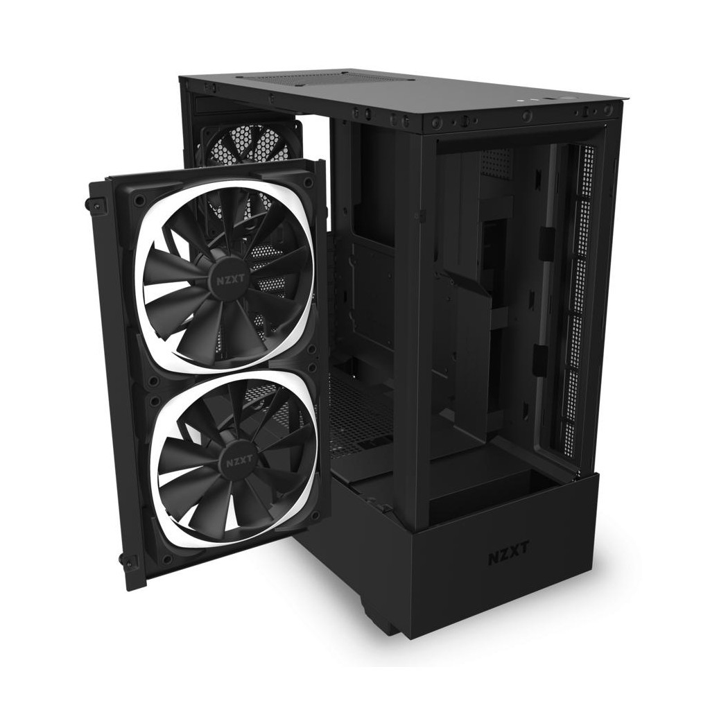 Корпус NZXT H510 Matte Black (CA-H510E-B1) - зображення 10