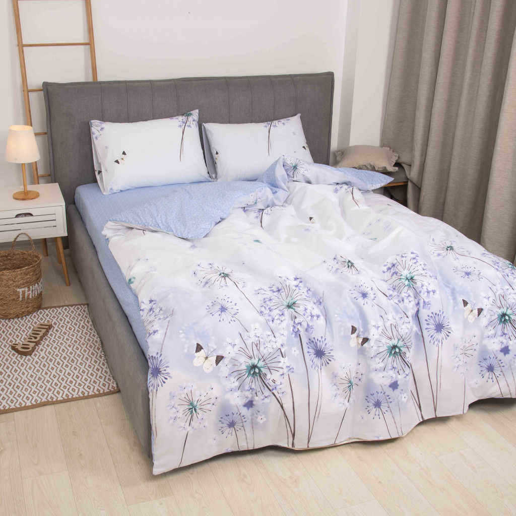 Постільна білизна Isleep 22185 ранфорс полуторна (22185_pl_isleep) - зображення 9