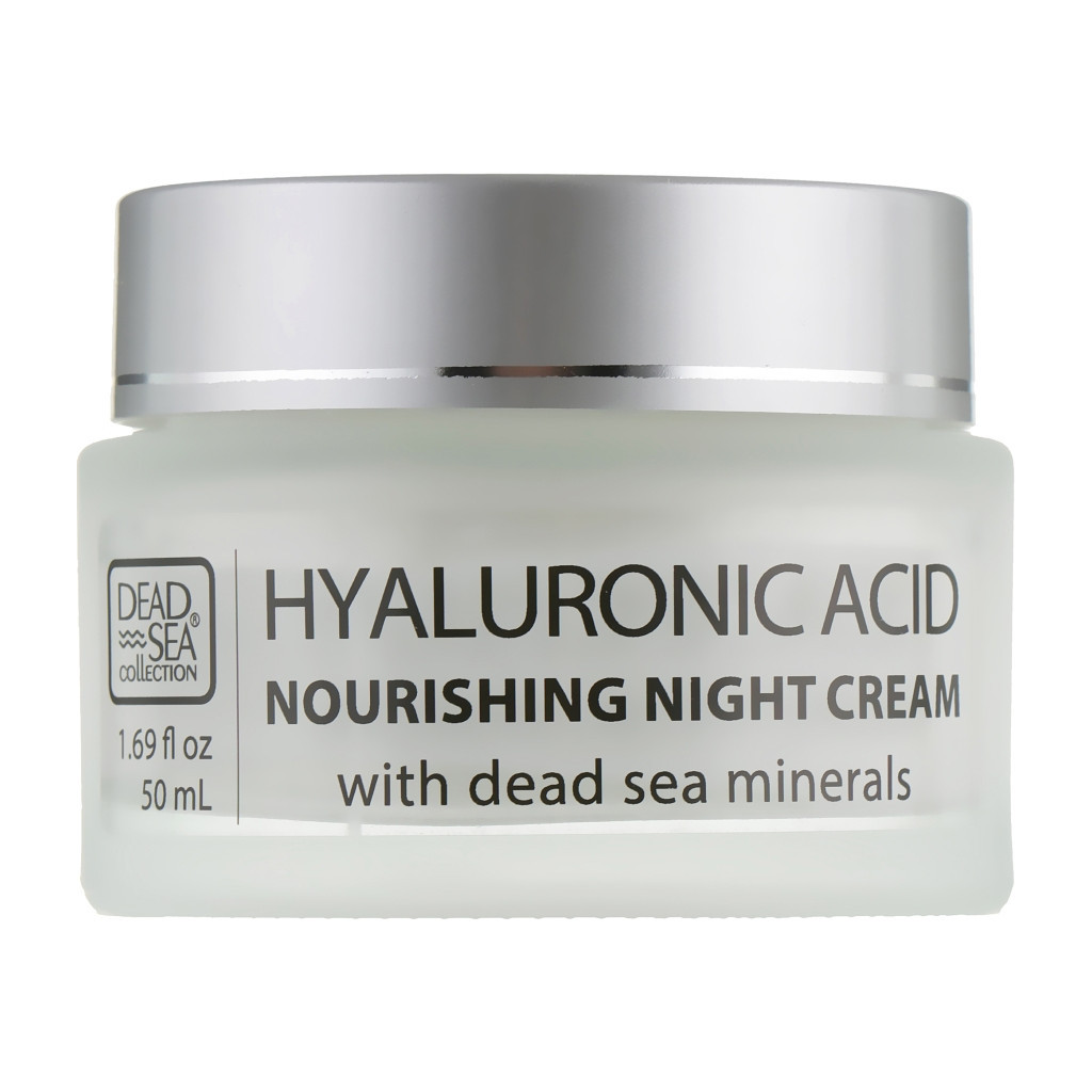 Крем для обличчя Dead Sea Collection живильний нічний з гіалуроновою кислотою 50 мл (7290107422673) - зображення 2