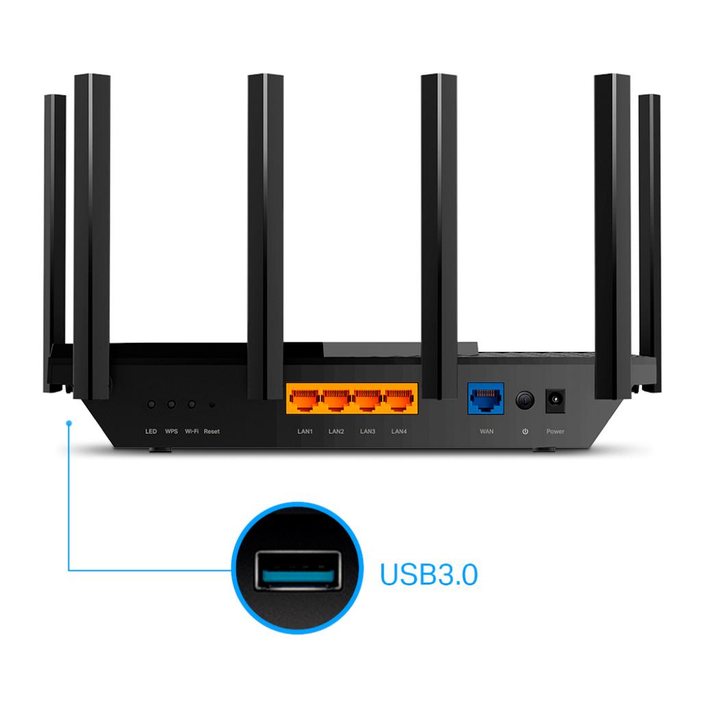 Маршрутизатор TP-Link ARCHER AX73 AX5400 4xGE LAN 1xGE WAN USB 3.0 MU-MIMO OFDMA (ARCHER-AX73) - зображення 2