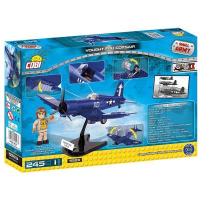 Конструктор Cobi Друга Світова Війна Літак Чанс-Воут F4U Корсар, 245 деталей (COBI-5523) - зображення 2