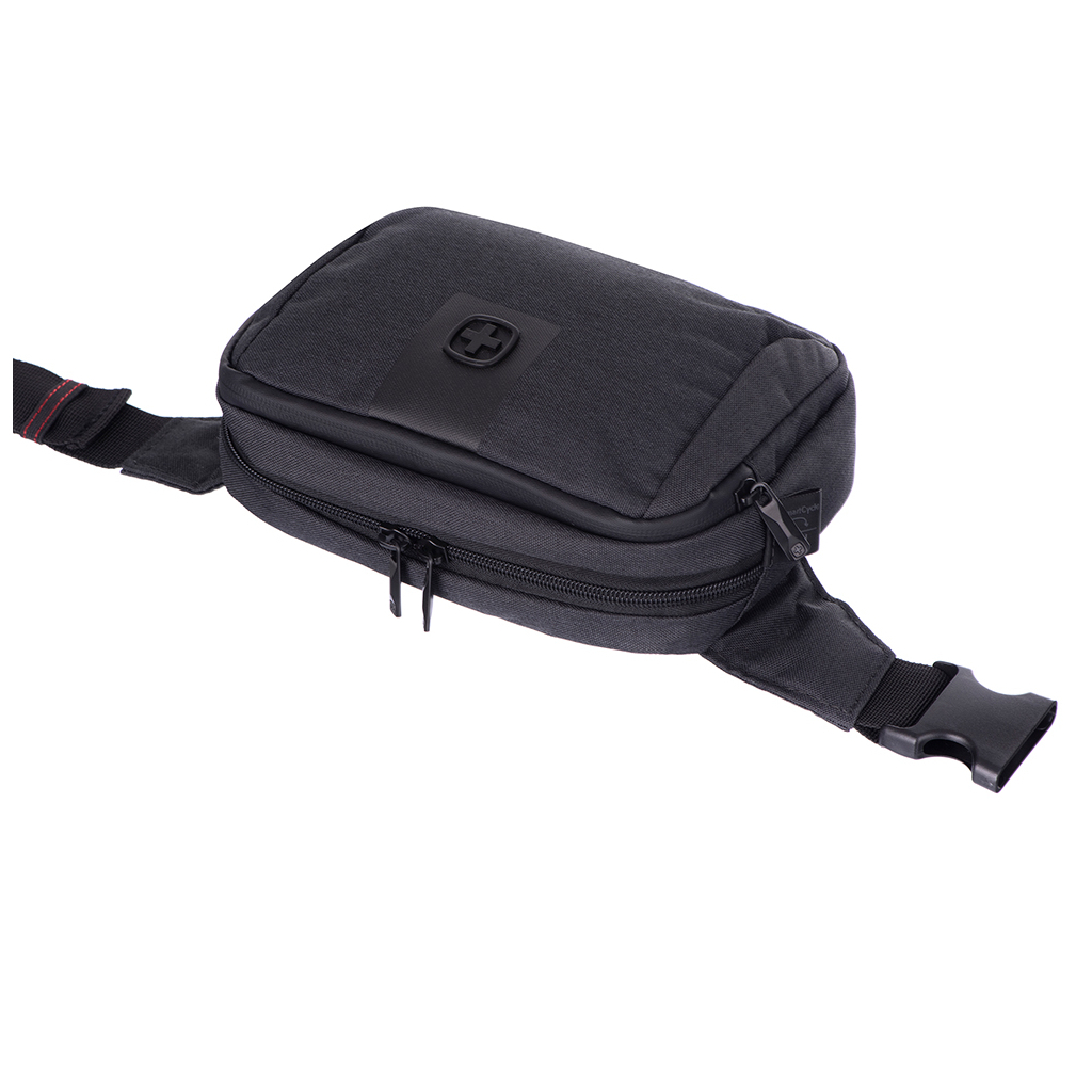 Сумка-бананка Wenger MX ECO Waispack, антрацит (612264) - зображення 3