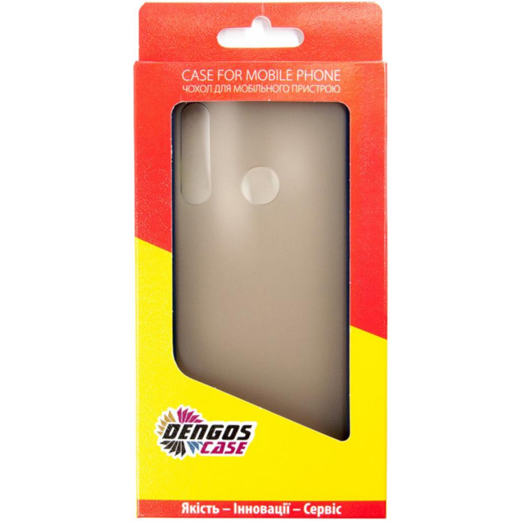 Чохол до мобільного телефона Dengos Matt Huawei Y6P, blue (DG-TPU-MATT-56) (DG-TPU-MATT-56) - зображення 4