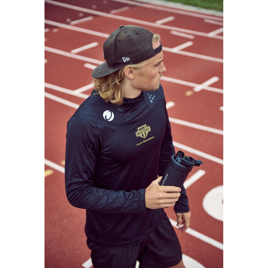 Шейкер спортивний SmartShake Reforce Stainless Steel 30oz/900ml Black (11150103) - зображення 8