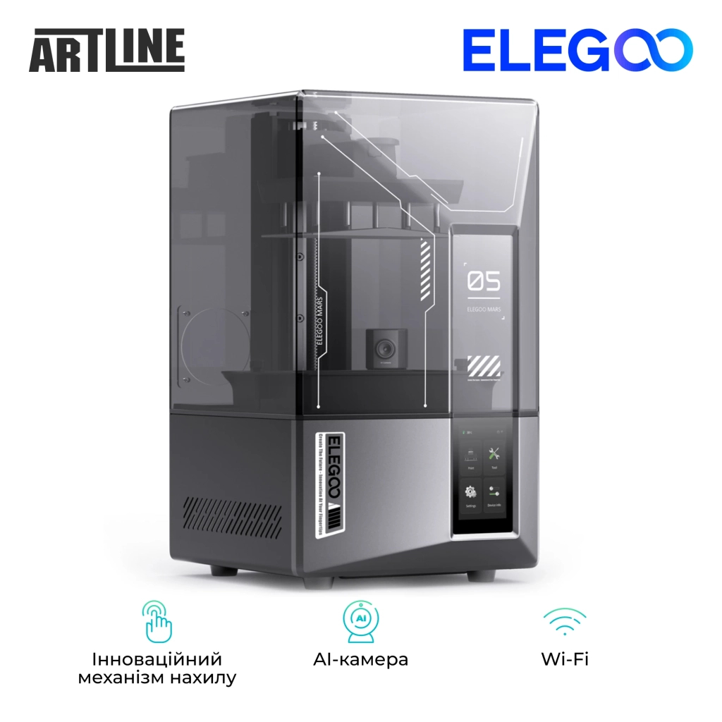 3D-принтер ELEGOO Mars 5 Ultra 9K - зображення 3