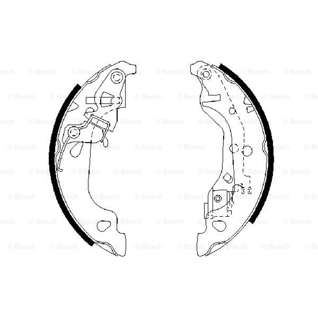 Гальмівні колодки Bosch 0 986 487 597 - зображення 5
