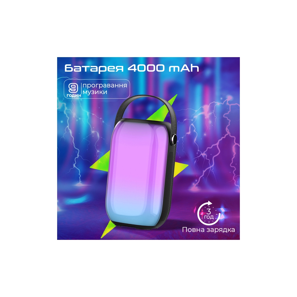 Акустична система Promate Spectro-20 20W Black (spectro-20) - зображення 5