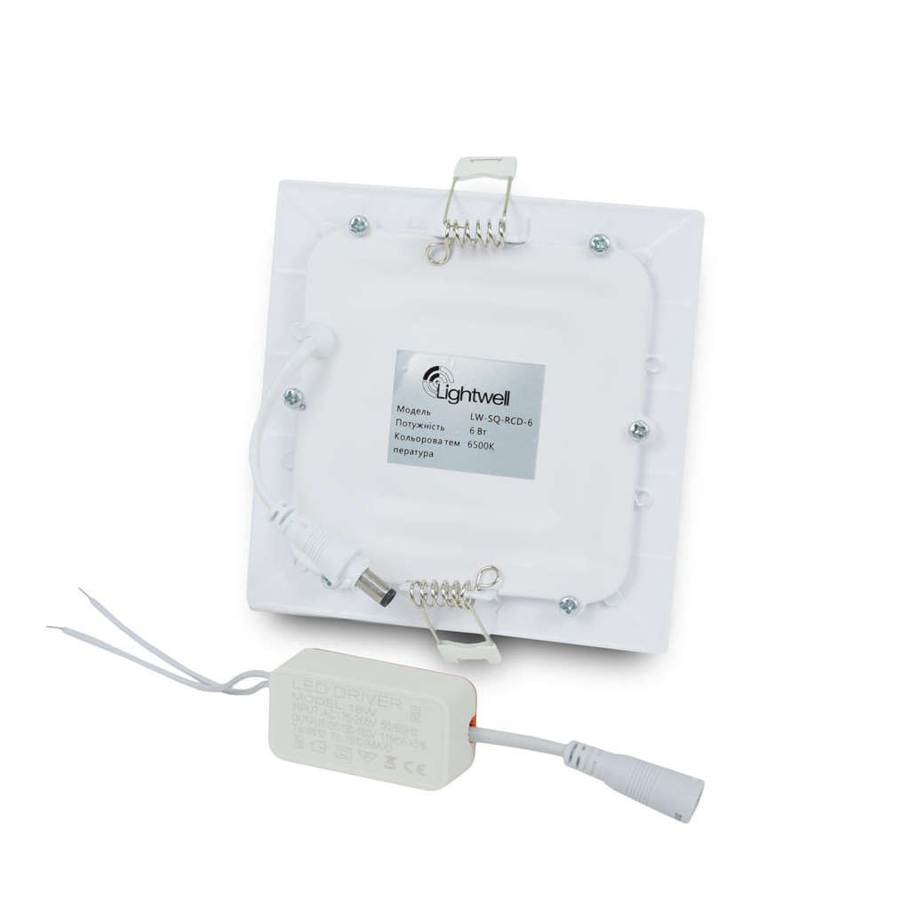 Світильник Lightwell LW-SQ-RCD-6 6 W - зображення 2