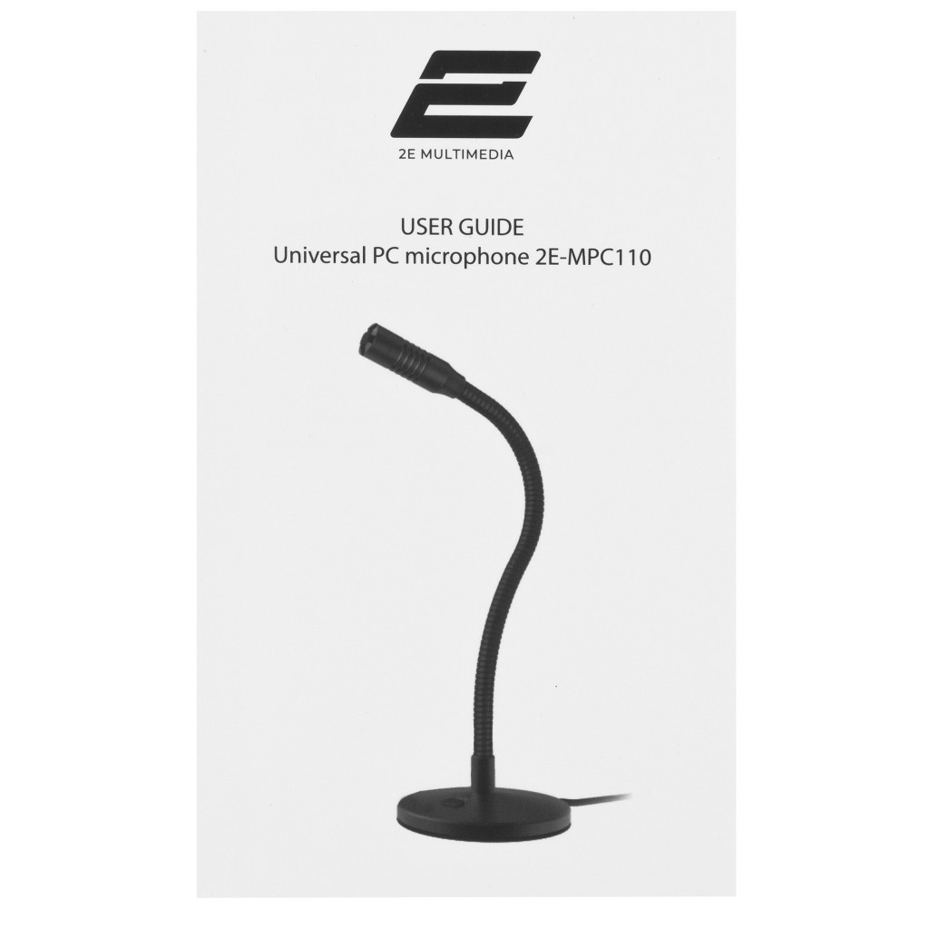 Мікрофон 2E MPC110 USB (2E-MPC110) - изображение 9
