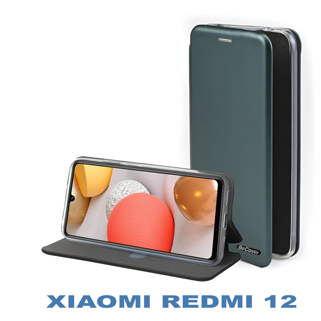 Чохол до мобільного телефона BeCover Exclusive Xiaomi Redmi 12 Dark Green (710278) - зображення 6