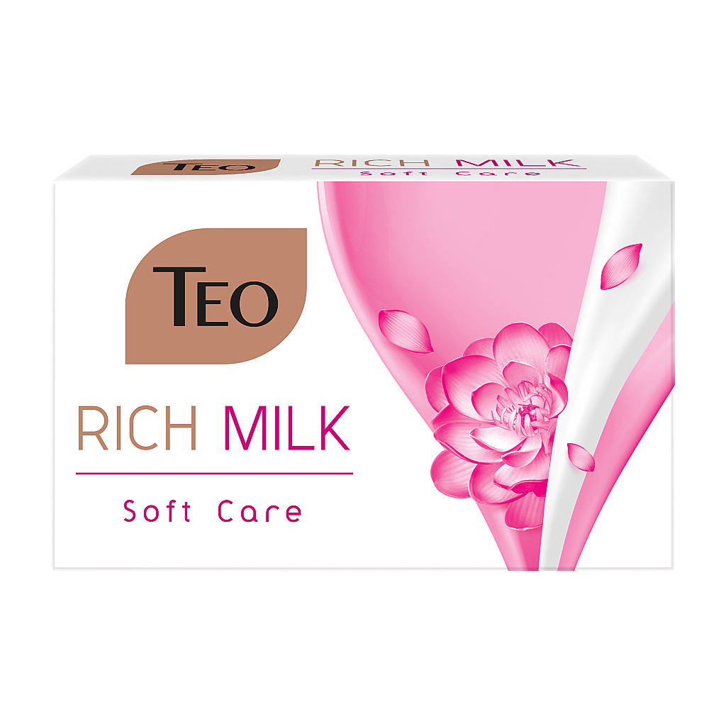 Тверде мило Teo Beauty Rich Milk Soft Care 90 г (3800024047381) - зображення 1
